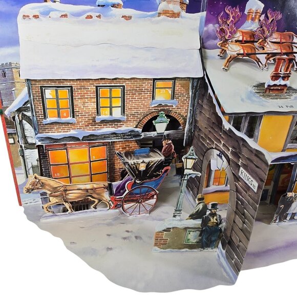 Victorian Advent Pop UP Book Christmas Holiday Thomas Nelson Regency 1993 VTG - Picture 11 of 16